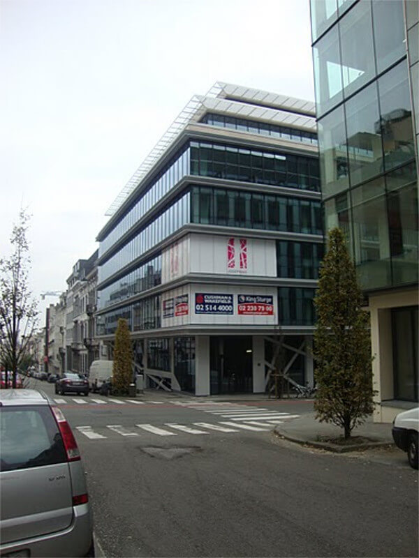 Bâtiment Jomo à Bruxelles